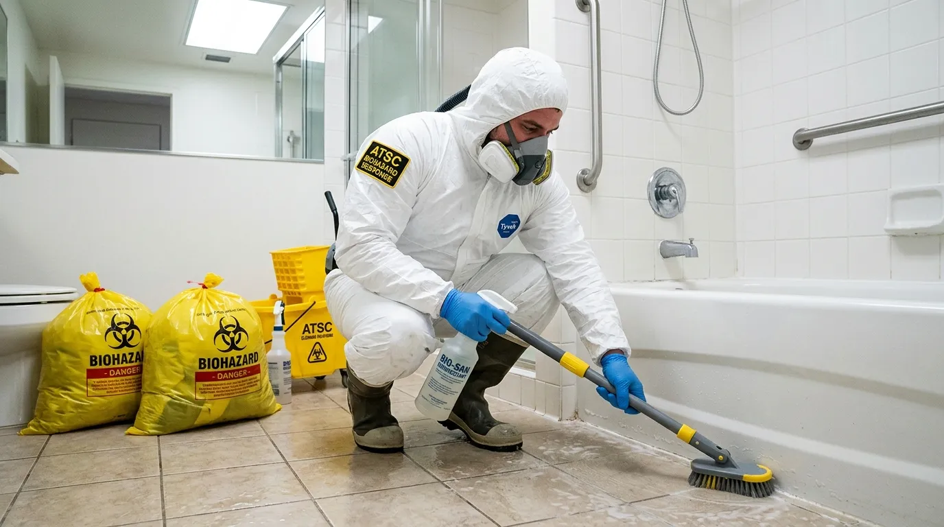 Decontamination equipment deployed for Blood Cleanup in North Charleston